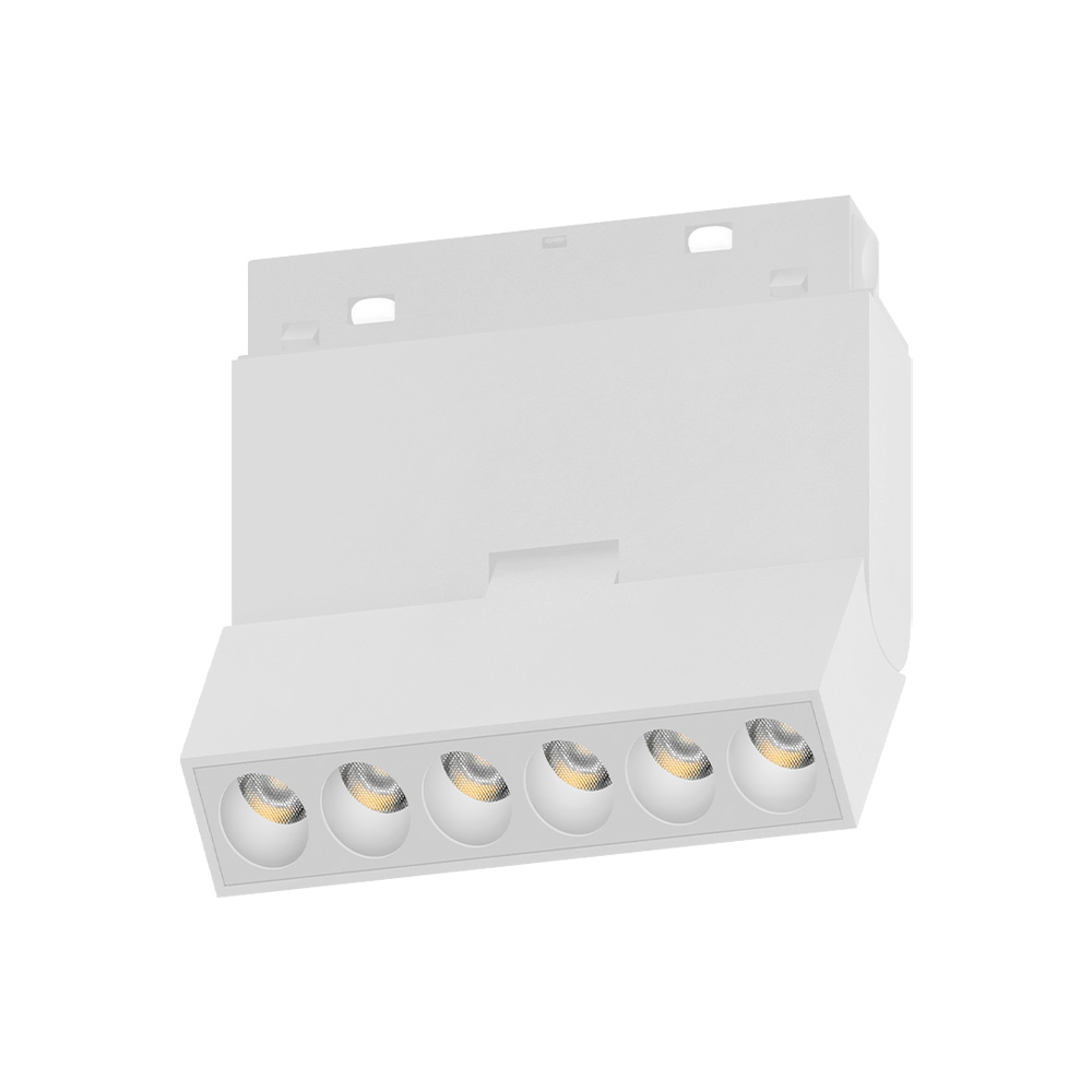 Светильник трековый Folding CX003-6T S20 6W 36° 48V CRI≥90 IP20 белый