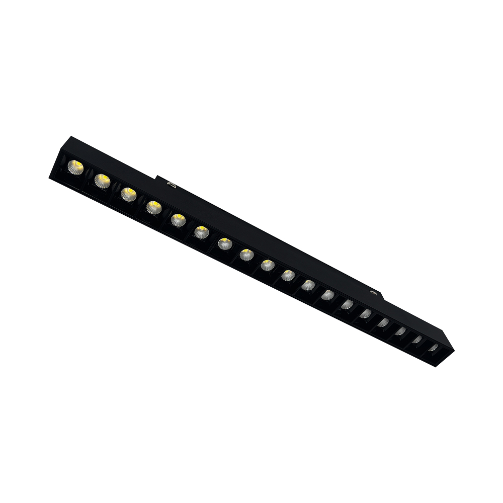 Светильник трековый Grille 18T S20 18W 48V CRI≥90 IP20 черный