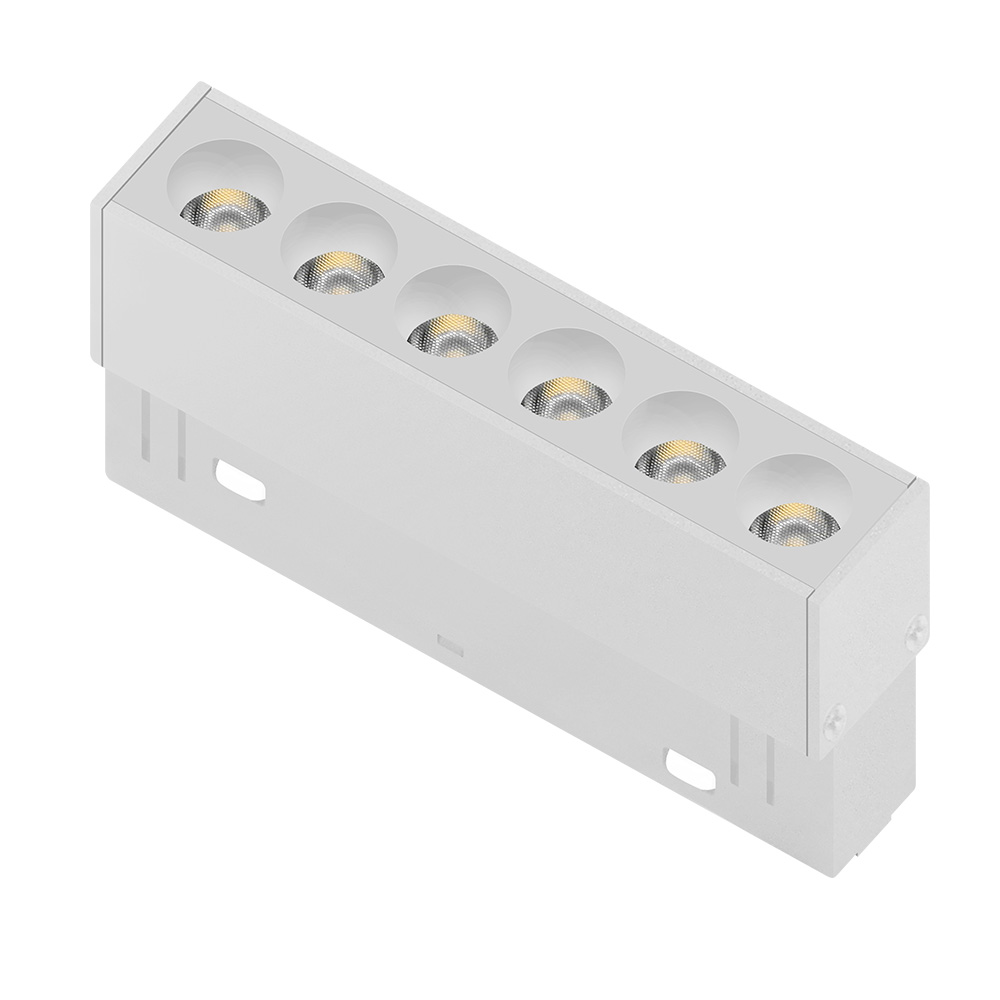 Cветильник трековый Grille 6T S20 6W 48V CRI≥90 IP20 белый