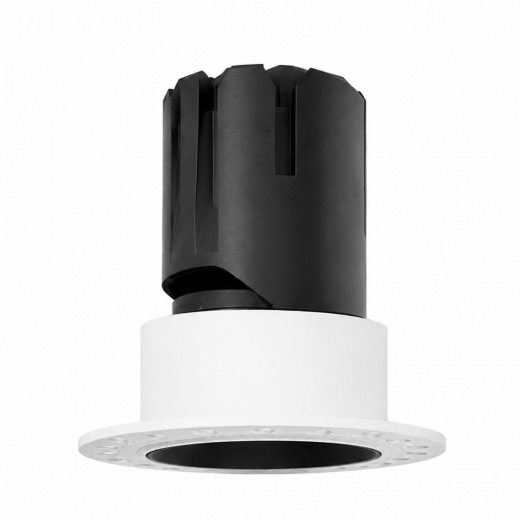 Светильник встраиваемый D2055 RT 7W 3000K 15° 220V CRI≥90 IP65 черный