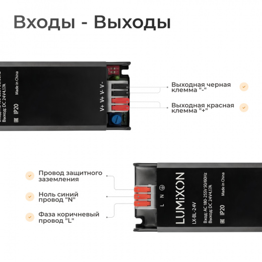 Блок питания Base 24V 60W