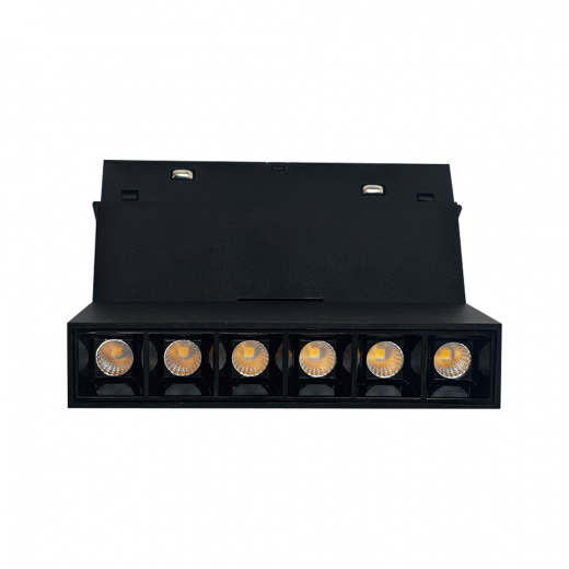 Светильник трековый Folding CX003-6T S20 6W 3000K 36° 48V CRI≥90 IP20 черный