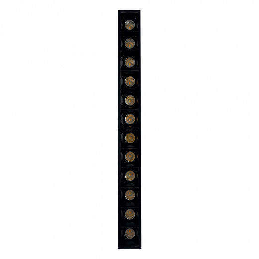 Светильник трековый Grille 12T S20 12W 48V CRI≥90 IP20 черный