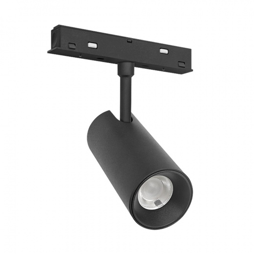 Светильник трековый Spot CX045 S20 12W 3000K 24° 48V CRI≥90 IP20 черный